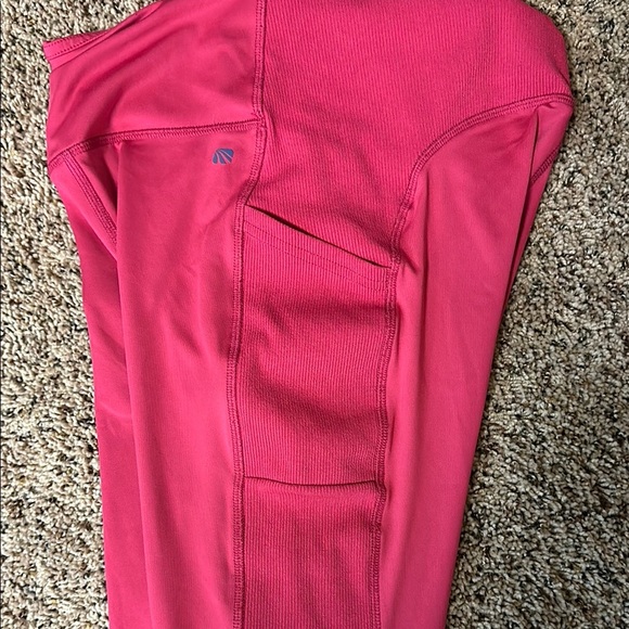 Cycle‎ House High Waist Leggings Athletic Yoga Workout Running Pants Pockets M - Picture 3 of 4